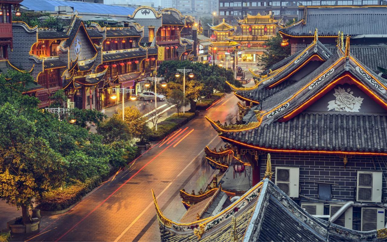 Chengdu Airport Ruijia Hotel Exterior photo